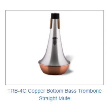 TRB-4C Copper Bottom Bass Trombone Straight Mute